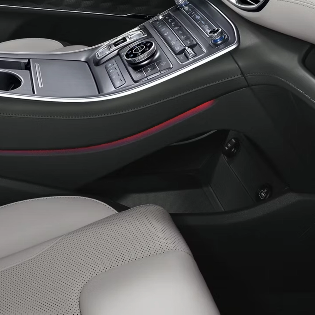 Vue intérieur du Hyundai SANTA FE Hybrid