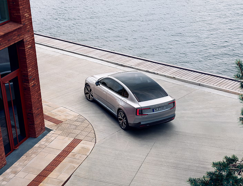 Design extérieur moderne de la Volvo ES90